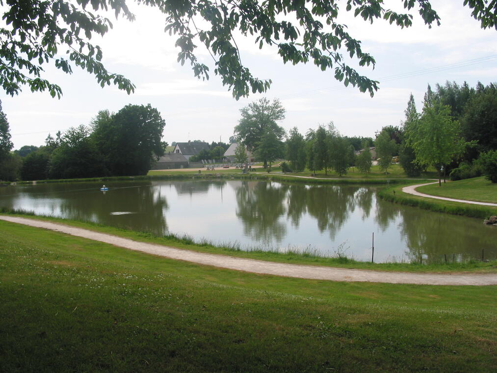 le plan d'eau Montaudin