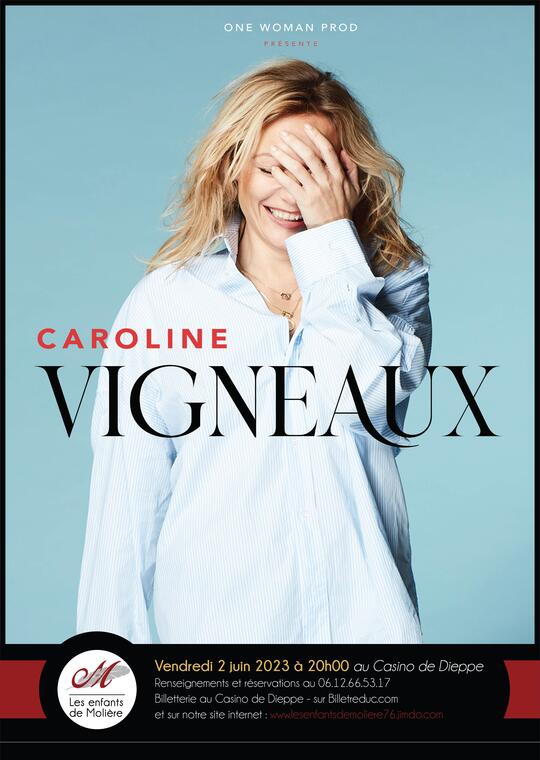 Affiche Caroline Vigneaux