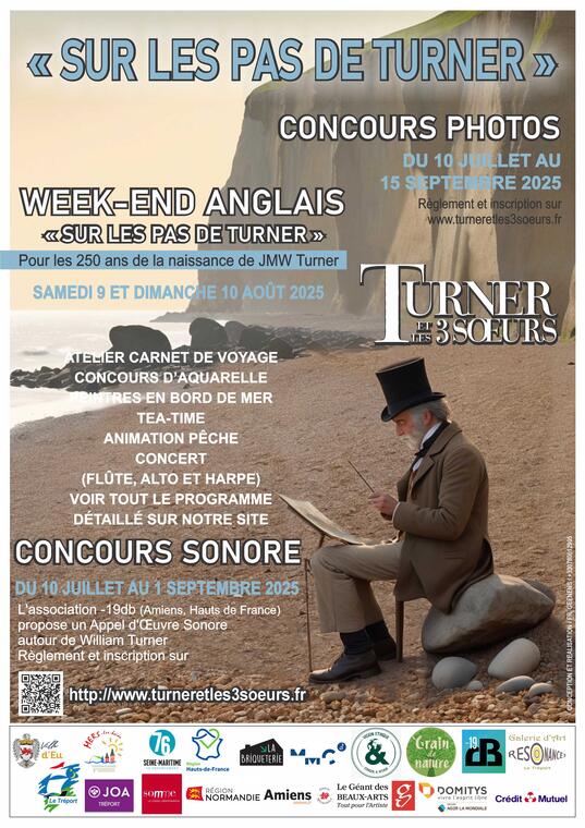 Affiche Sur les pas de Turner (1)