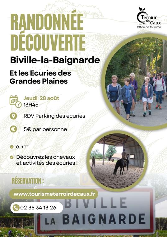 Affiche rando découverte 28.08.25