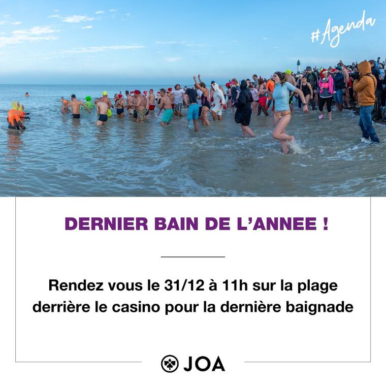 Dernier Bain de l'année 2024 CASINO JOA 1