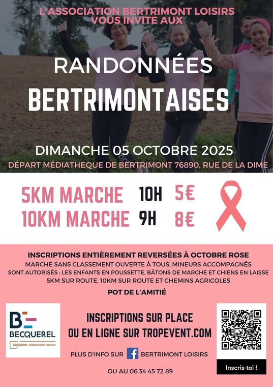 Octobre Rose Randos Bertimont