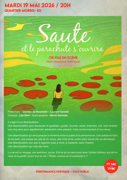 Saute et le parachute s'ouvrira
