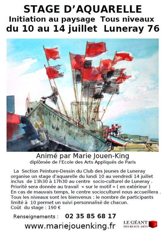 Stage aquarelle 2023