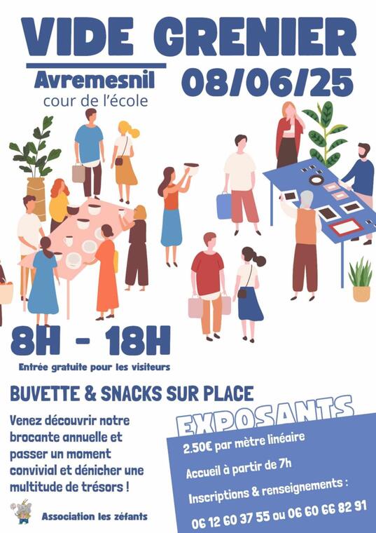 Vide grenier avremesnil