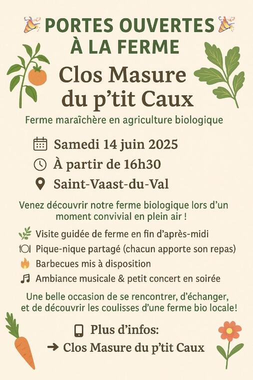 Portes ouvertes Clos Masure