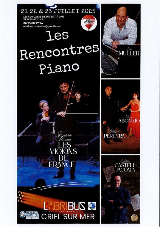 Rencontres piano 2025