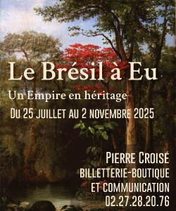 Le Brésil à Eu affiche