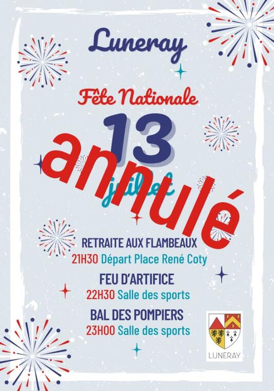 ANNULÉ : fête nationale
