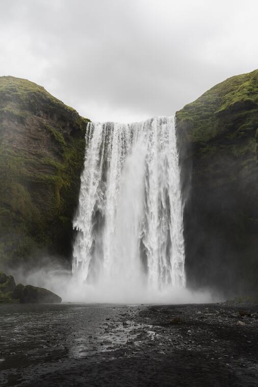 Cascade naturelle