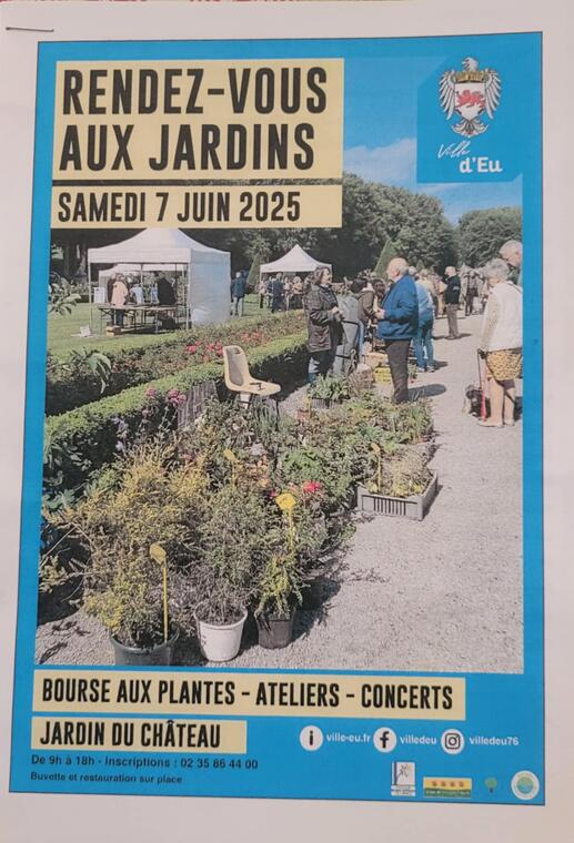 rendez vous au jardin le 7 juin 2025