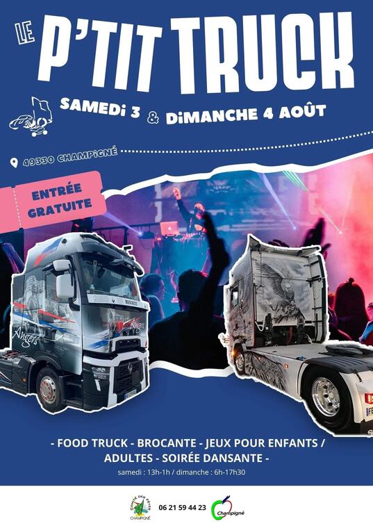 Le P'tit truck Champigné