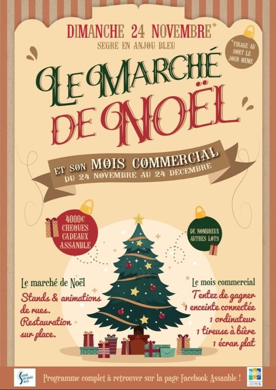 Marché de noël 2024-Segré