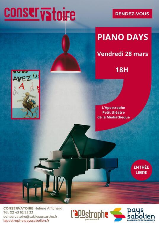 AFFICHE PIANO DAYS 2