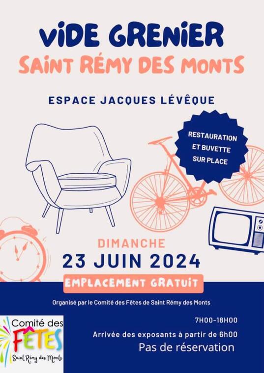 AFFICHE VIDE GRENIER 2024 CFETES