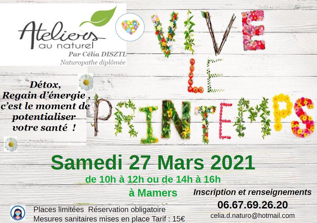 Atelier Vive le printemps