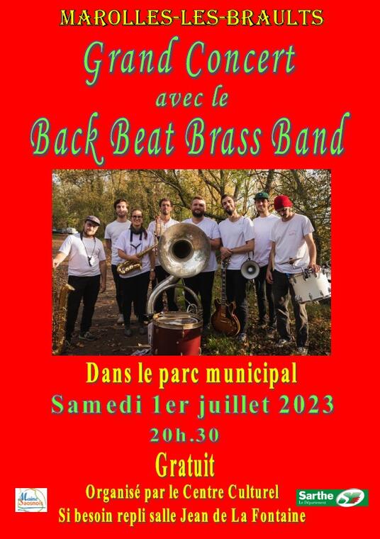 Concert Back Beat Brass Band Marolles