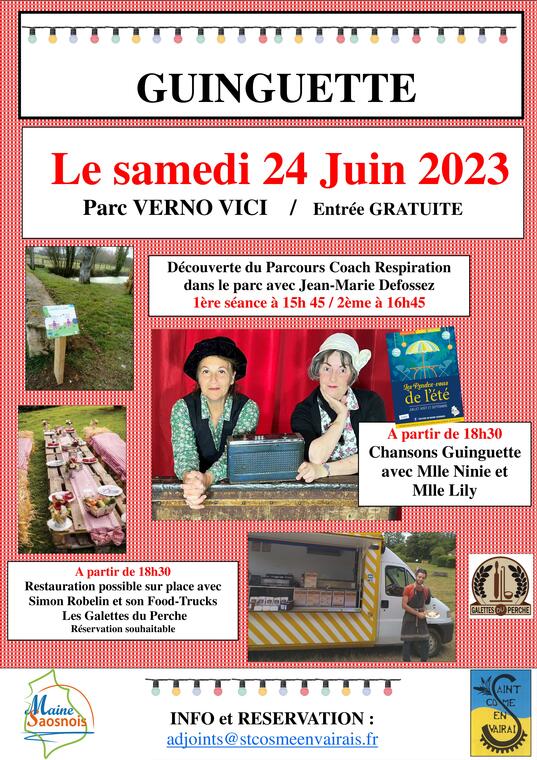 affiche guinguette