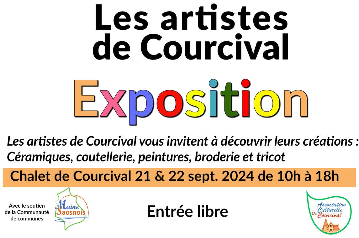 Journée du patrimoine 24 - Expo Courcival