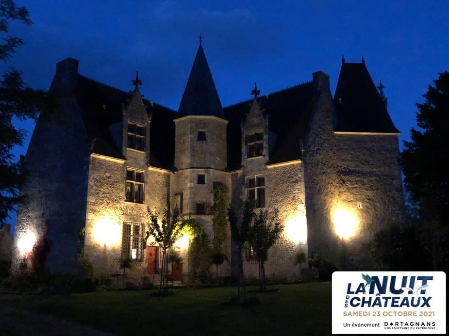 La nuit des châteaux au Logis de Moullins