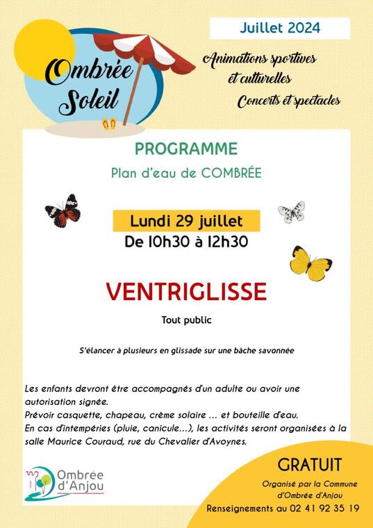 Animations culturelles et sportives 2024