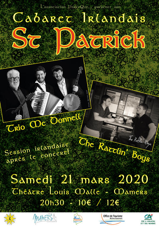 Cabaret irlandais - Saint Patrick