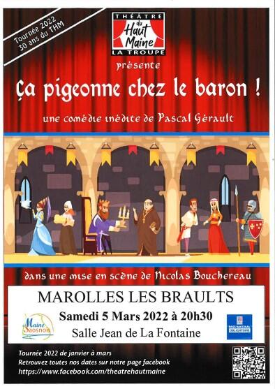 Théâtre Marolles 5 mars