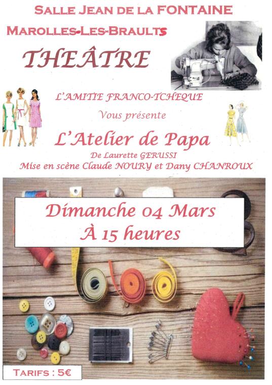 Théâtre Atelier de Papa Marolles