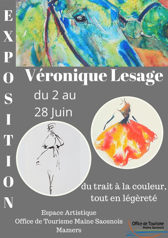 affiche-expo-Véronique-Lesage