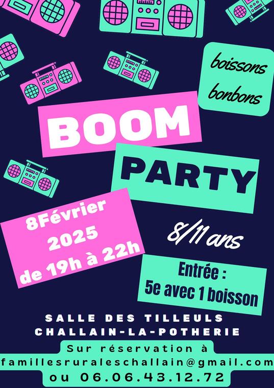 boom party 2025