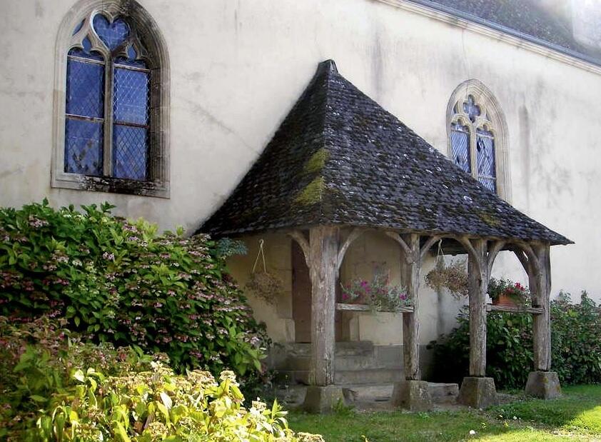 caquetoire de l'église à René CAUE