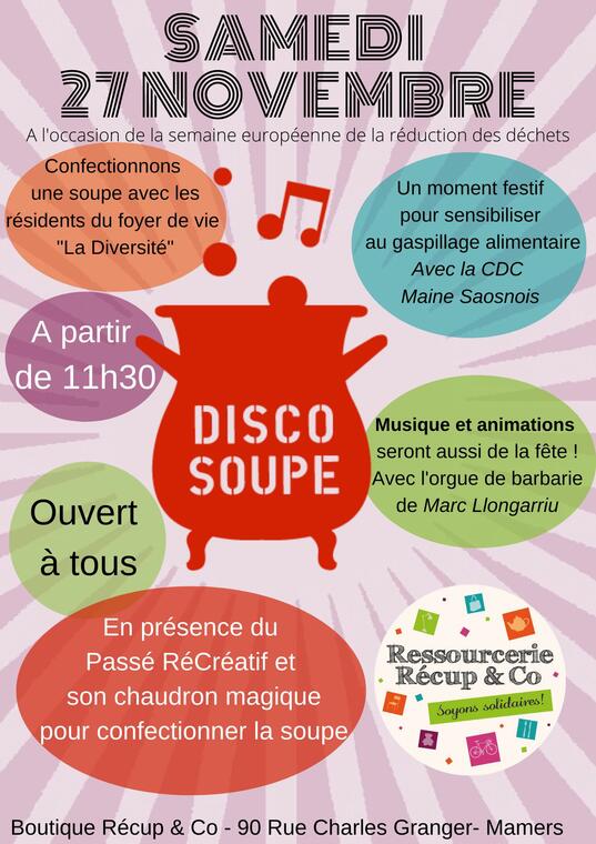 disco soupe  27 novembre