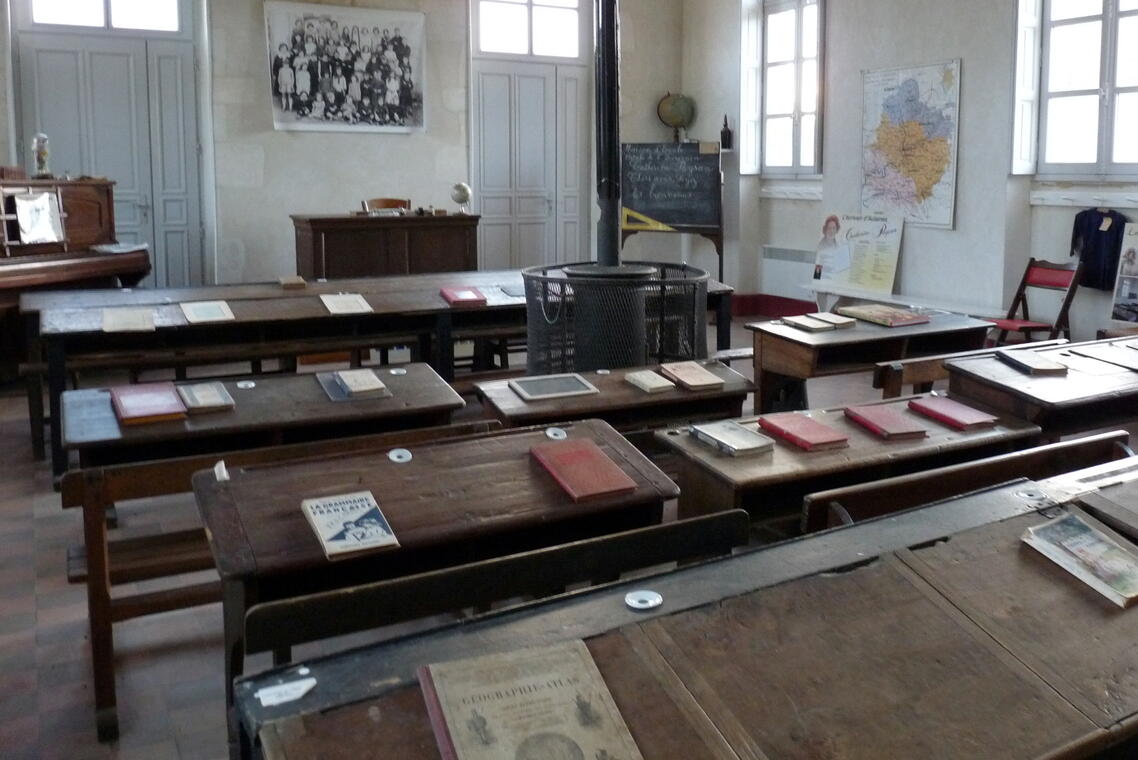 salle de classe maison natale Catherine Paysan