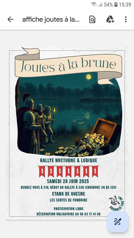 Rallye nocturne
