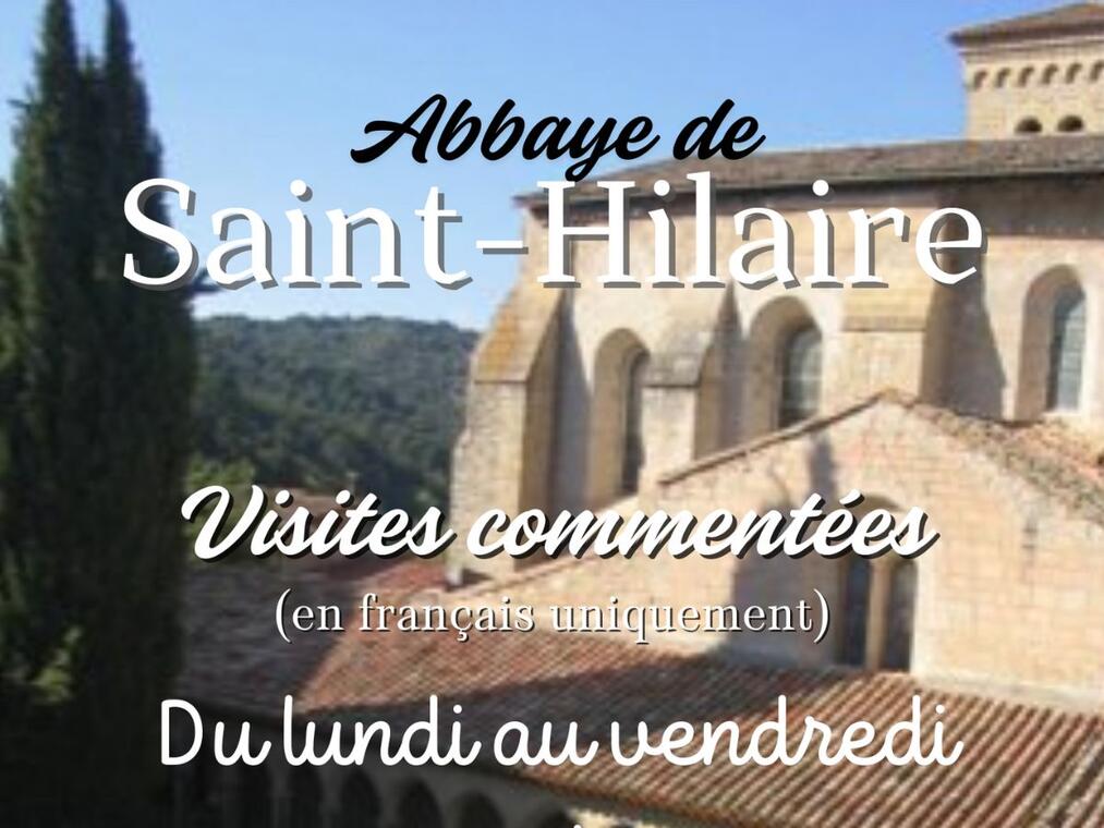 Visites commentées Abbaye de saint-hilaire