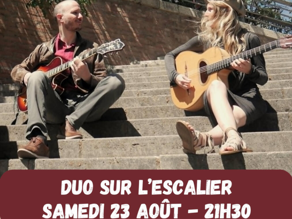 Duo sur l’escalier