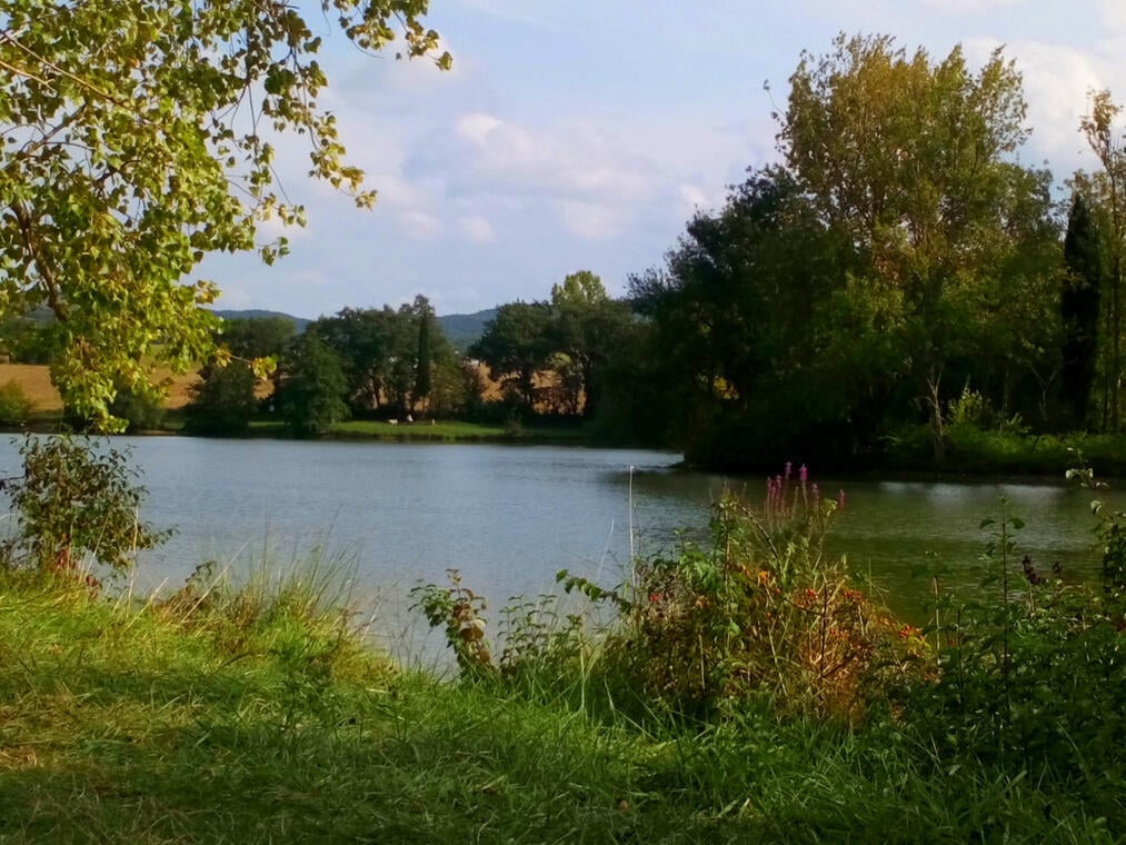 Lac de la Pène_Enfant_Paysage_Esceuillens et St Just de Belengard_