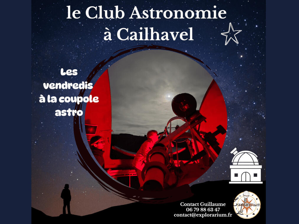 Les vendredis astro à la coupole