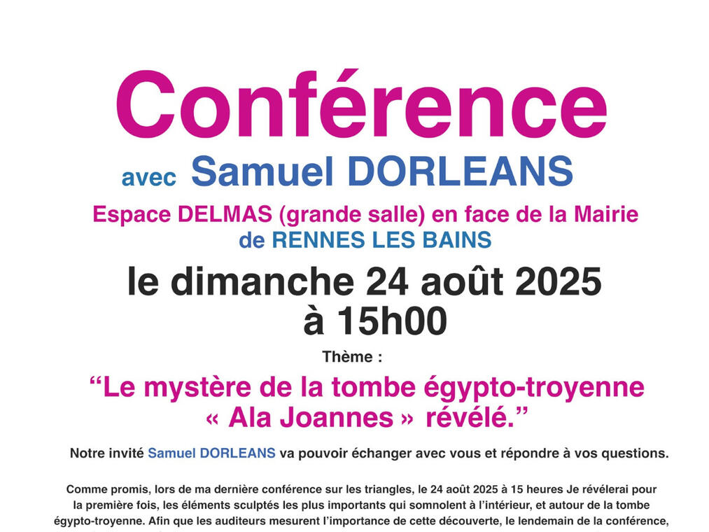 conférence