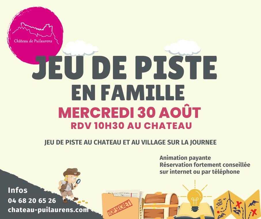 jeu de piste en famille