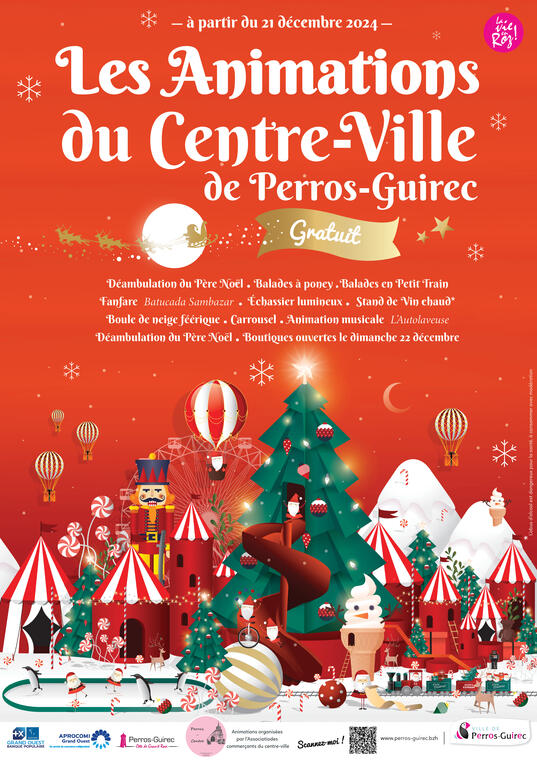 Affiche Noël centre-ville