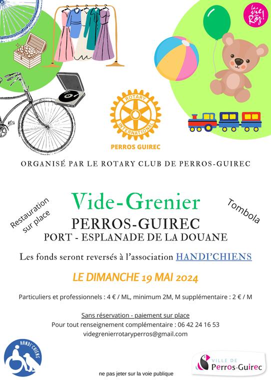 Touches de pêche Vintage Illustrations Vide-grenier Flyer - 1