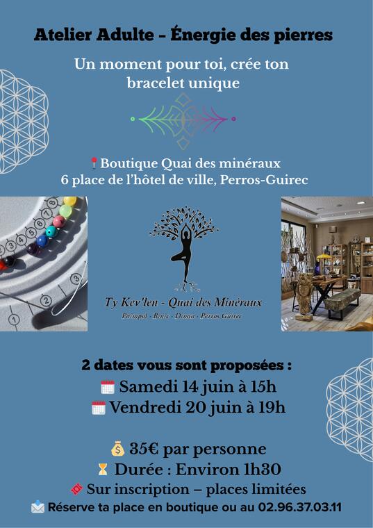 Atelier Adulte – Création de Bracelet