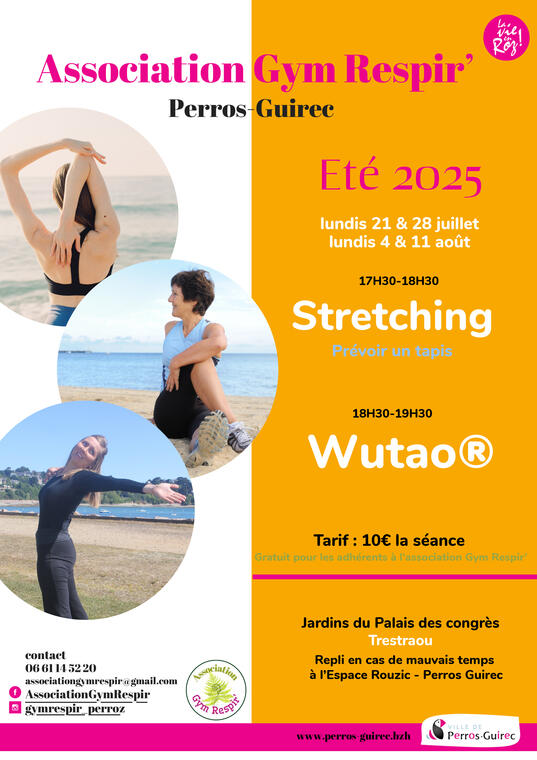 Affiche été 2025 gym respir