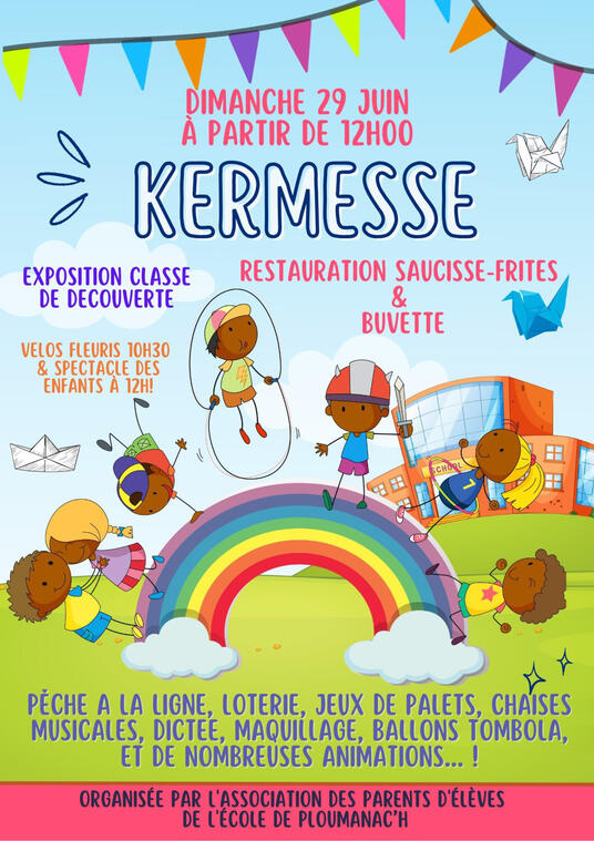 Kermesse école de ploumanac'h