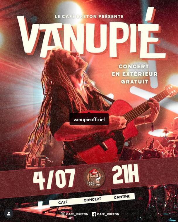 Concert Vanupié