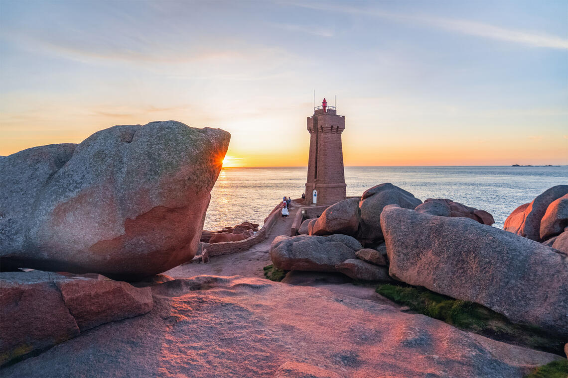 Phare de Mean-Ruz, Perros-Guirec, Côtes d'Armor