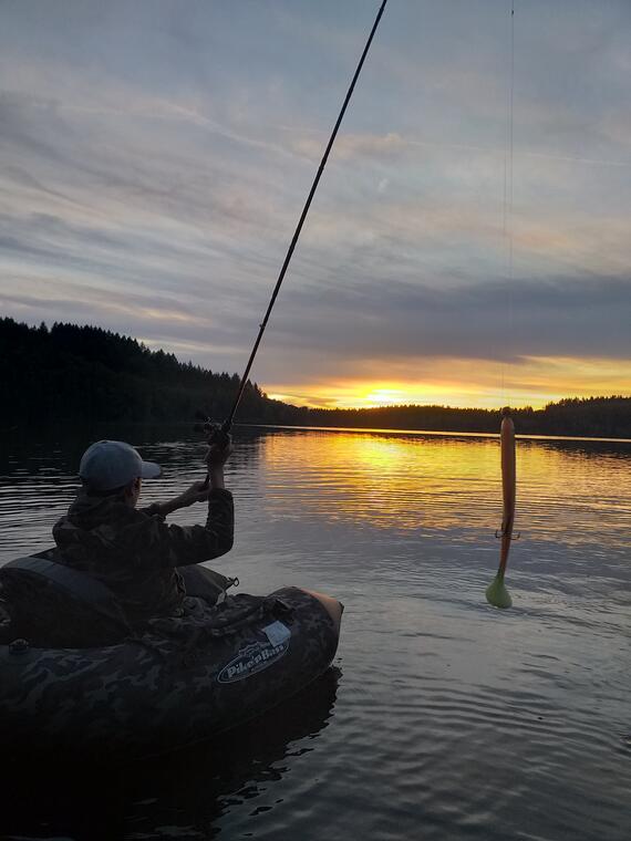 Pêche float tube