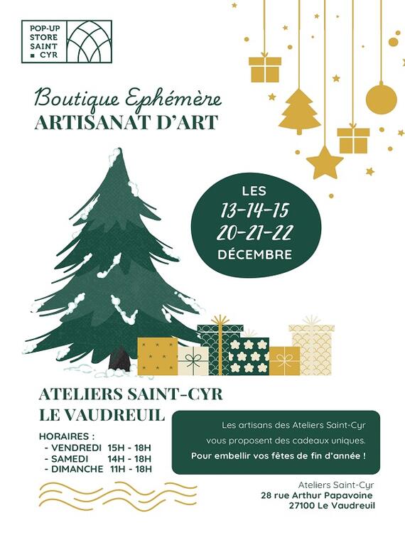 Affiche Pop Up Noël