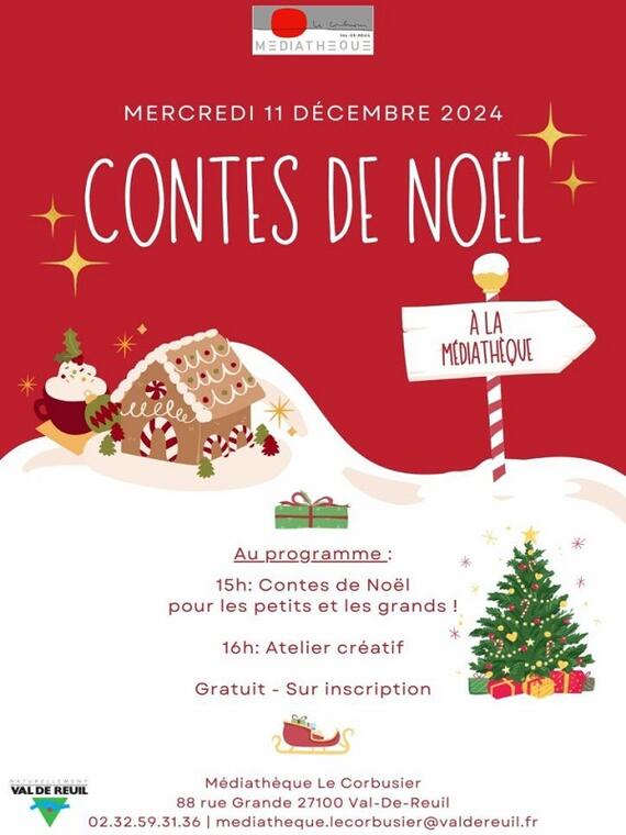 Contes de Noël à la Médiathèque 2024 - 1